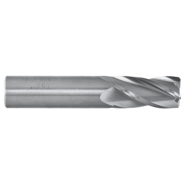 Cgs Tool 4Fl Std Cr End Mill 3/4" Dia 1-1/2" Loc 4" Oal W/.020 Rad CR143-7500.020